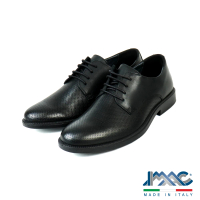 【IMAC】經典質感半孔面綁帶德比鞋 黑色(350001-BL)