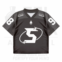 SOLDIER / 98 / NUMBER SERIES FONT LOGO / Streetwear / Jersey / Oversize / Boxy Fit / Retro / Vintage