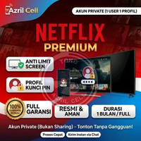 NETFLIX 1BULAN PRIVATE NO LIMIT SCREEN
