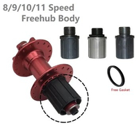 Bike Rear Hub Cassette Freehub Body Base 8/9/10/11 Speed Freewheel Bearing Cassette Body Accessories For Novatec QUANDO fastace
