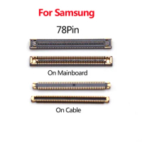 10pcs For Samsung Galaxy A53 5G A536 A536B A5360 LCD Display Screen FPC Connector 78 Pin