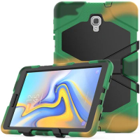 Hybrid Shockproof Armor Military Extreme Heavy Duty Rugged Case With Stand For Samsung Galaxy Tab A 10.5 inch 2018 SM-T590 T595