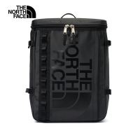 【The North Face 官方旗艦】北面男女款黑色舒適背負大容量後背包｜3KVR4HF