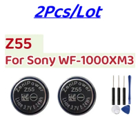2pcs/lot Original Battery For Sony WF-1000XM3 WF-SP900 WF-SP700N WF-1000X ZeniPower Z55 Battery TWS Earphone 3.7V 65mAh CP1254