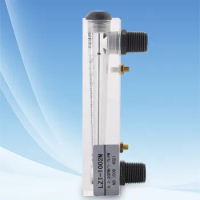 LZT-1002M panel flowmeter 2GPM water treatment flowmeter Rotameter