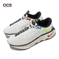 Nike 慢跑鞋 Motiva SE 男鞋 白 彩色 弧形大底 緩衝 路跑 運動鞋 FJ1058-100