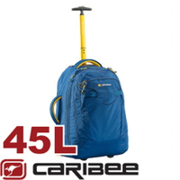 【Caribee 澳洲 FAST TRACK45 CARRY-ON拖輪背包】 CB-69022/自助旅行/後背包