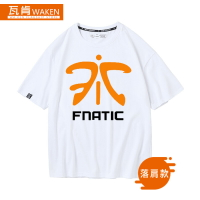 fnatic戰隊短袖男女t恤CSGO聯盟游戲刀塔DOTA2隊服同款衣服夏半袖