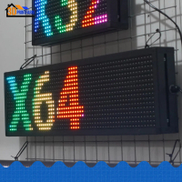 Running Sign Led 20x64cm LED RGB Full Color P10
