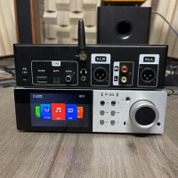 HIFI Music Player Dual 9038Q2M SD Card USB Lossless Decoding Music Turntable QCC5125 Bluetooth 5.1 AD827+AD847 Op-Amp Combo