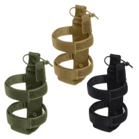 2024 New Molle Water Bottle Pouch Bag Portable Military Outdoor Travel Hiking Water Bottle Holder Kettle Carrier Hydration Bag