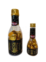 MR.SIF MERLION SINGAPORE Gold Ball & Coin Chocolate Jar HALAL