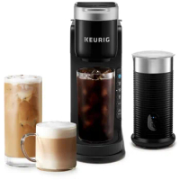 2023 New Keurig K-Café Barista Bar Single Serve Coffee Maker and Frother, Black