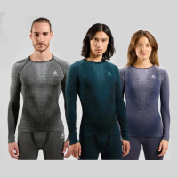 【ODLO】男 女 ECO 銀離子 BLACKCOMB 運動 保暖型 圓領上衣 多色(吸濕排汗 抑菌抗臭 登山 滑雪 底層衣)