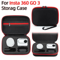Black For Insta 360 Go3 Camera Accessories Mini Organizer Bag For Insta 360 Go3 Sports Camera Organizer Bag