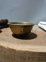 日本回流銅器銅杯供杯，厚重，皮殼漂亮，全品無毛病。清代民國老1153
