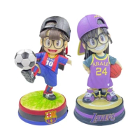 32cm Excellent Quality Arale Anime Figure Statue GK Garage Kits Resin Figurine Model Ornament Collection Decoration Kid Toy Gift