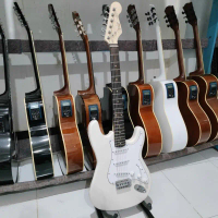 Gitar listrik Elektrik murah model strato stratocaster fender custom untuk rantai electric guitar ko