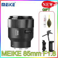 MEIKE 85mm F1.8 APS-C Full Frame Camera Lens Fixed Manual Focus Portrait For SONY E Mount Cameras A7RIII A7III A7M3s