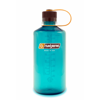 美國 《Nalgene》 專業水壺 1000cc 窄嘴水壼  青綠色