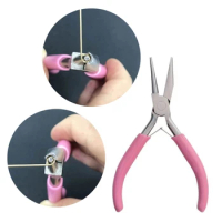 Half Round Nose Pliers Jewelry Making Tool Looping Plier Beading Pliers for Jewelry Designers and Craft Enthusiasts