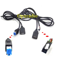 Clarion CD USB line cable 3.5mm for Subaru Forester XV Clarion single CD player PF-3304B-A 86201SC430 car radio