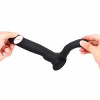 OLO Silicone Waterproof Female Double Dildo Vibrators G spot Clitoris Stimulate Anal Plug Clitoris Stimulator