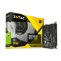 全新 ZOTAC GTX1050 Mini 2G 顯示卡 別看錯阿~~2G 不是1050TI