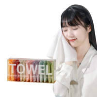 【Chic Chic 琪琪】一次性壓縮毛巾-14入(加大加厚/拋棄式毛巾/洗臉巾/旅行必備/攜帶方便/隨身毛巾)
