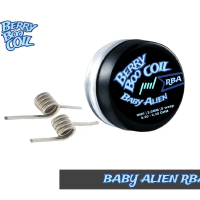 Pottt jar Cream Baby Alien RBA Ni80 USA For Aio single Super Mletek Mrotok isi 2 Pcs / 1 pasang