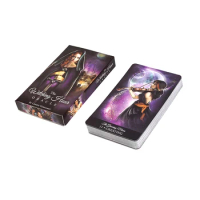 1BOX The Witching Hour Oracle Card Tarot Prophecy Divination Deck Family Party Board Game Beginners Cards Fortune Telling Game
