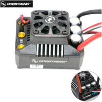 Hobbywing EzRun Max6 V3 160A Speed Controller Waterproof Brushless ESC T / XT60 / TRX Plug for 1/6 RC Car