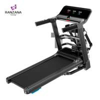 Professional Training Foldable Electric Treadmill With Speakers Multi-function Fitness Equipment Motorized Treadmill