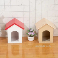 1:12 Doll House Miniature House Animal Nest Model for Doll House Furniture Decoration Accessories