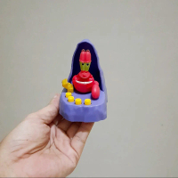 Figure Mr Crab Sponge Original Size 9 cm/ Figure/ Mainan/ Sponge Bob