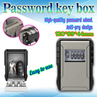 【Local delivery】key lock box Four digit password Used for storing keys in schools Anti-pick design k