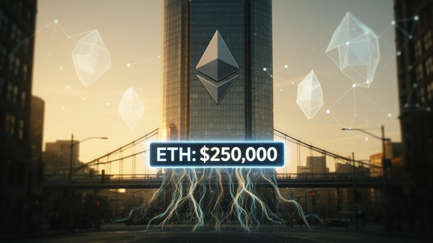 純銀　ビット　イーサリアム Ethereum】イーサリアムの25万ドルというテーゼ：金とビットコインの