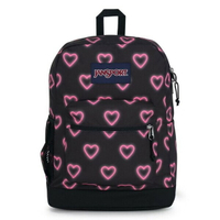 Jansport Cross Town Plus [JS0A7ZNZGY6] 後背包 運動包 雙肩背包 黑 粉紅