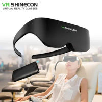 Shinecon VR AI08 4K Headset Giant Screen Stereo Cinema 3D IMAX Glasses Pro Virtual Reality VR glasses all-in-one with system