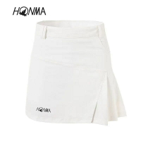 【 高爾夫裙子】韓版裙子 運動裙 百搭裙 Honma新款高爾夫女裝短裙素色時尚簡潔防走光緊身顯瘦運動女褲裙