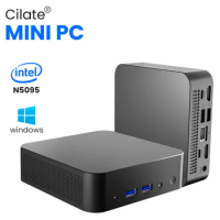 Cilate M650 Mini PC Intel Alder Lake N5095 Windows 11 Mini PC 8GB 256G SSD Desktop Gaming Computer mini pc 4usb Bluetooth 4.2