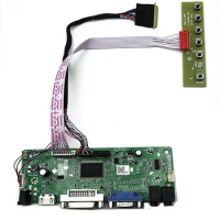 Lwfczhao Monitor Kit for LTN160AT06 HDMI+DVI+VGA LCD LED Screen Controller Board Driver Panel