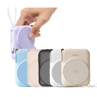 【Photofast】10000mAh Qi2 AllDay磁吸無線充行動電源_38.5Wh_具Wh標示(Magsafe/自帶線/Apple Watch)