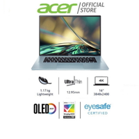 [จอแสดงผล OLED 4K ขนาด16นิ้วที่เบาที่สุดในโลก] Acer Swift Edge | SFE16-42 4K(3840X2400) 400Nits | R7