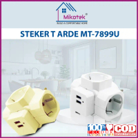 MIKOTEK Steker T Arde + USB MT-7899U