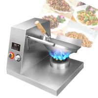 Restaurant Hotel Electric Gas Rotating Smart Rice Robot Cooker Automatic Stir Fry Kitchen Drum Smart Cooking Machine