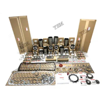 For Cummins M11 Rebuild Kit With Piston Ring Bearing Valves Gaskets Piston