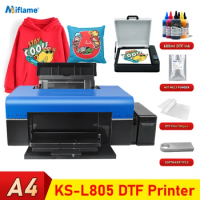 A4 DTF Printer t shirt Printing Machine For Epson L805 DTF Printer impresora dtf Direct to Film Transfer Printer For all Fabric