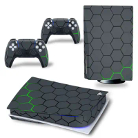 PS5 disk digital edition Skin Sticker Decal Cover for PS5 Console and 2 Controllers PS5 Skin Sticker 0398