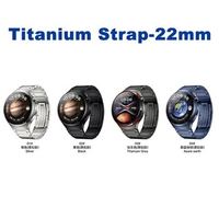 Titanium Metal Watchband for Huawei Watch 4 / 4Pro / GT 3 Pro 46mm / GT3 46mm 22mm Watchband Wrist Strap Bracelet